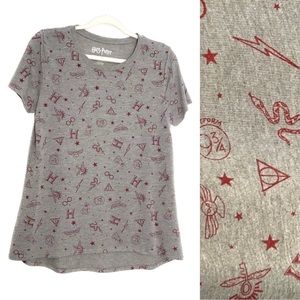 Harry Potter pattern t-shirt